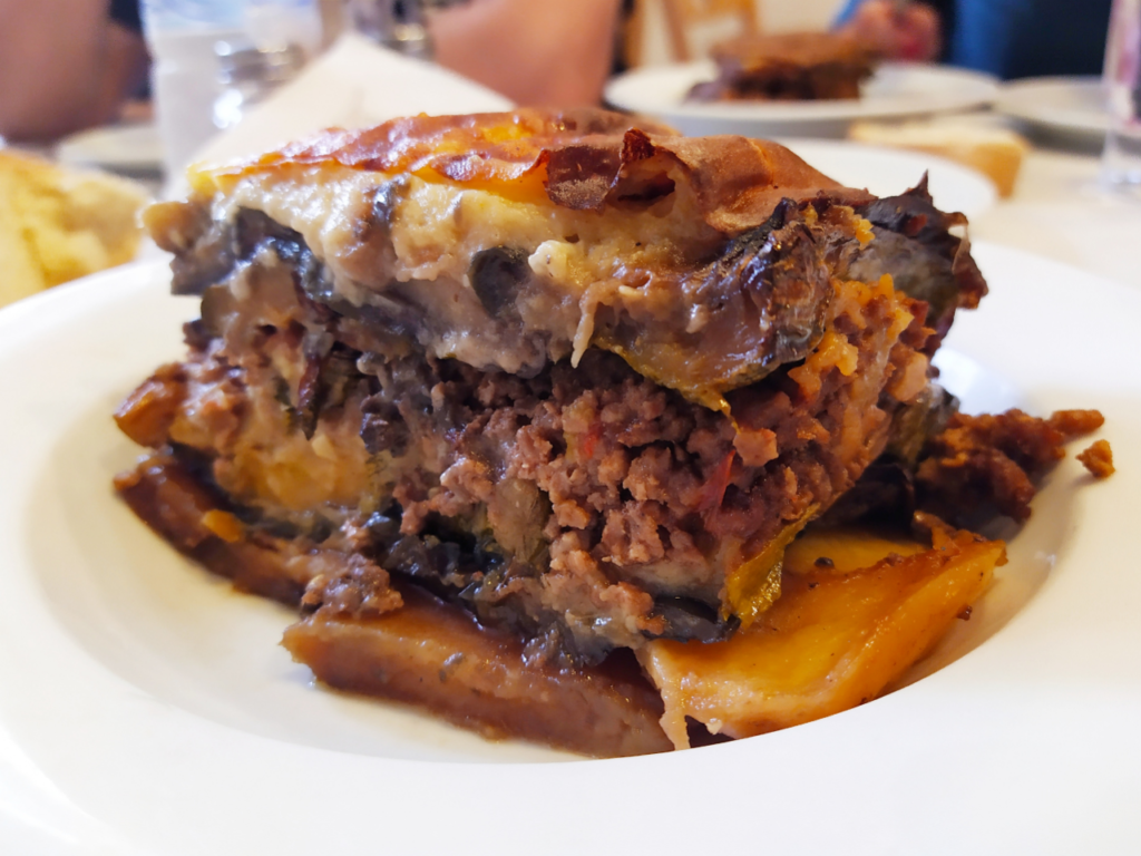 la moussaka di Evgenia